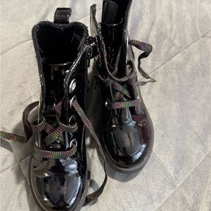 Stylish Black Kids Boots